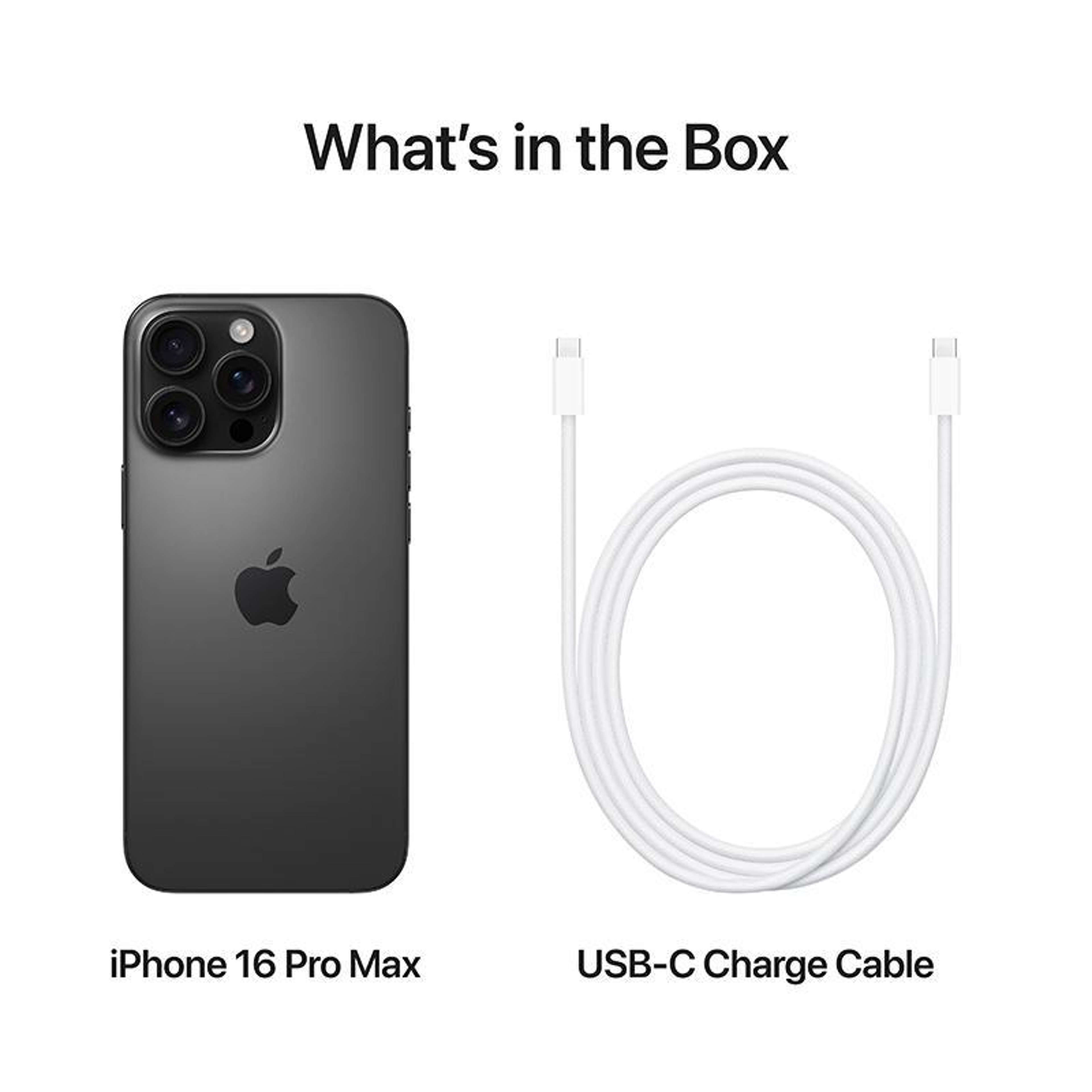  Apple iPhone 16 Pro Max (512GB) - Black Titanium 
