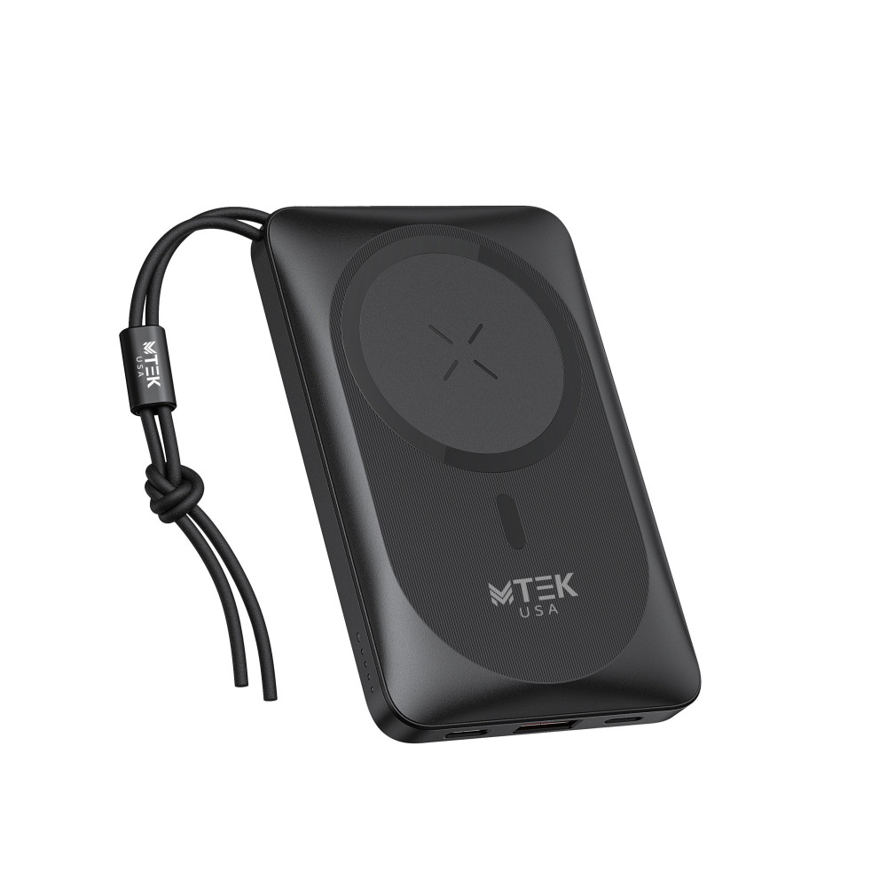  MTEK MagSafe Battery 10,000 mAh (20W) - Black 