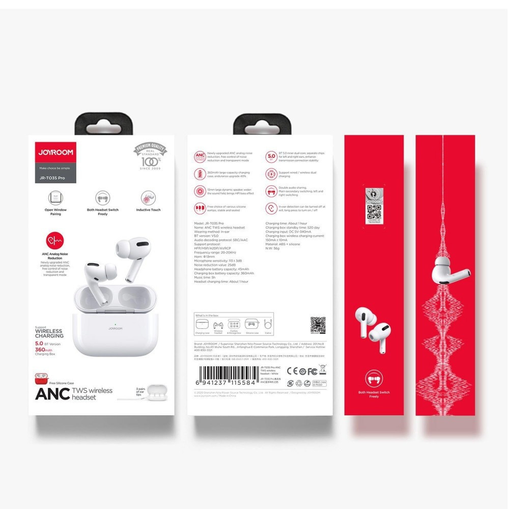  Jayroom AirPods Pro JR-TO3S PRO 