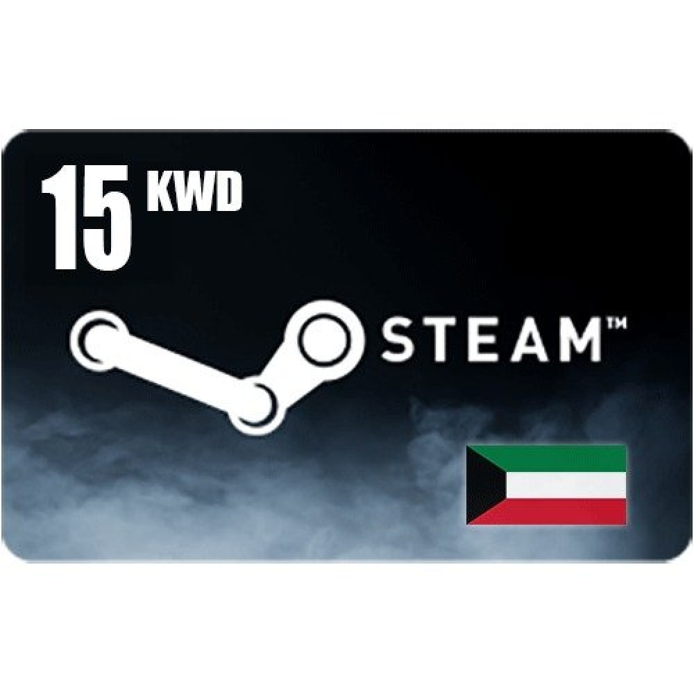  Steam 15 KWD Kuwait Gift Card [ Digital Key ] 