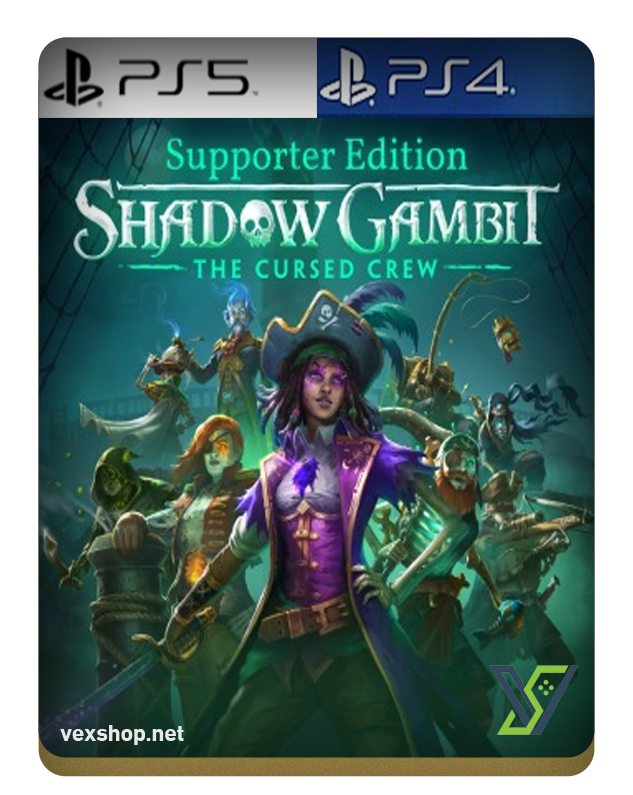  لعبة Shadow Gambit The Cursed Crew لمنصة سوني5/سوني4 [ حساب ] 