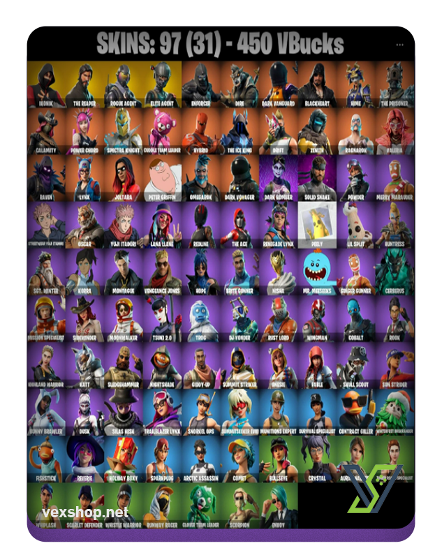  Buy Fortnite Account 97 SKINS IKONIK 