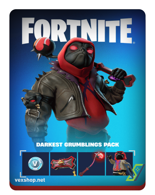  فورت نايت حزمة Darkest Grumblings Pack [ مفتاح ] 