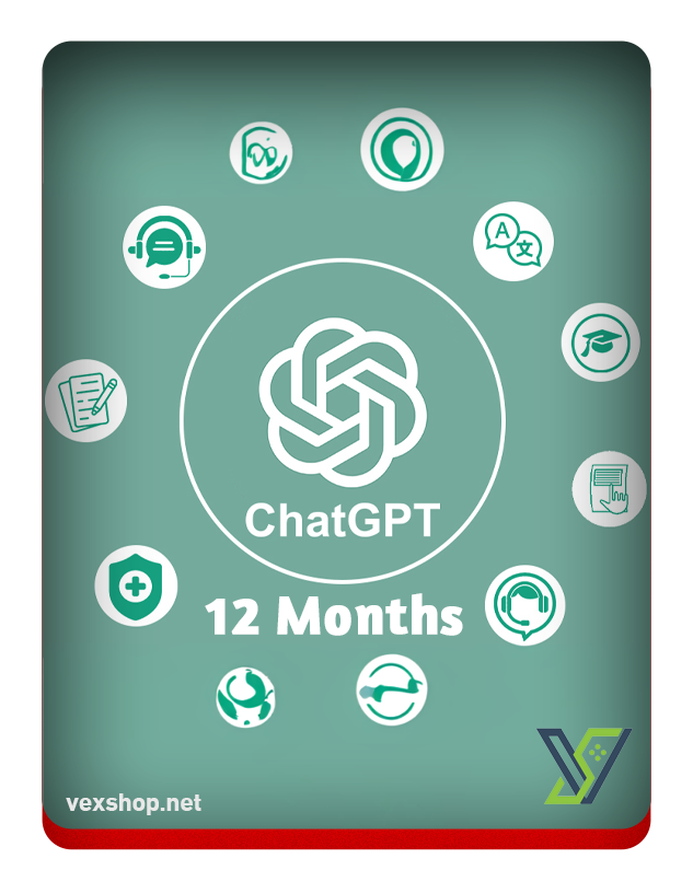  إشتراك ChatGPT لمدة 12 شهر 