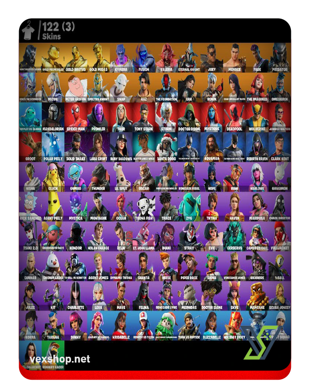  Buy Fortnite Account ❁ FN213 ❁ 〖PC, XBOX〗122 Skins ❁ Huntmaster Saber ❁ Gold Meowscles [Full Access] 