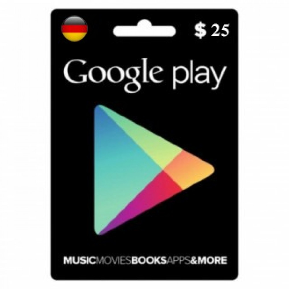  قوقل بلاي بقيمة 25€ - ألماني [ مفتاح ] 