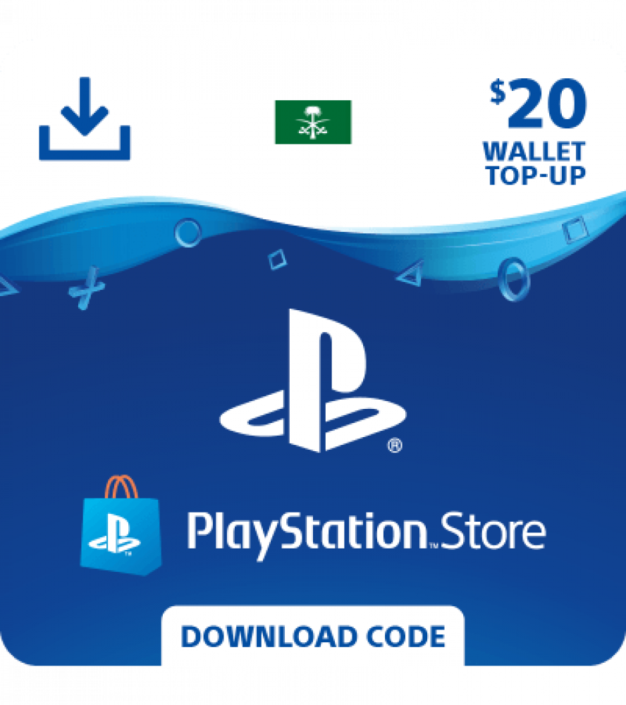  $20 ستور بلايستيشين - سعودي - [ مفتاح ] 