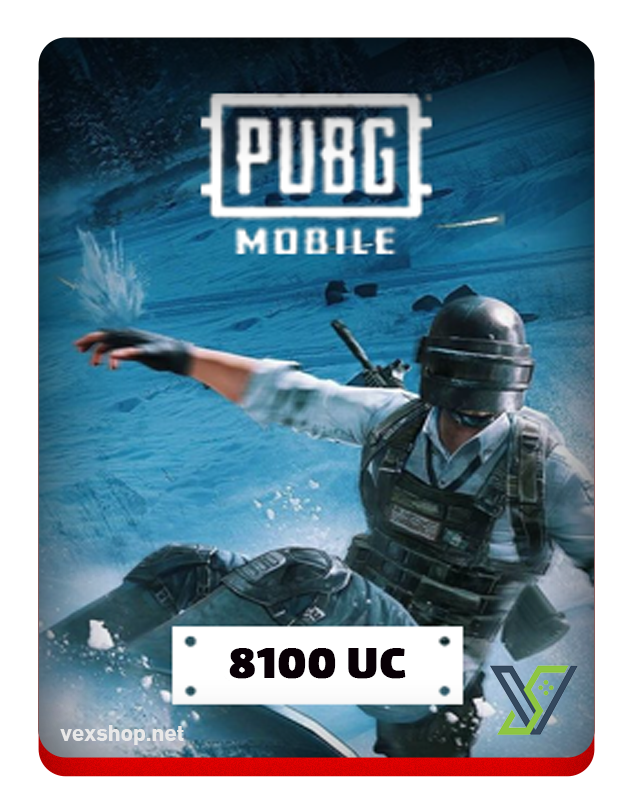  8100 شدات ببجي موبايل PUBG Mobile 