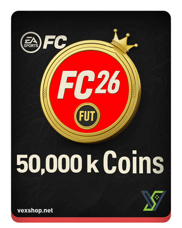  FC 26 Coins for PC (50M coins) 