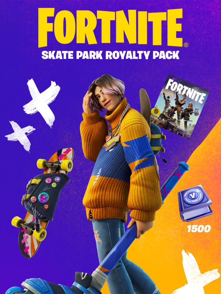  فورتنايت حزمة Skate Park Royalty Pack [ مفتاح ] 