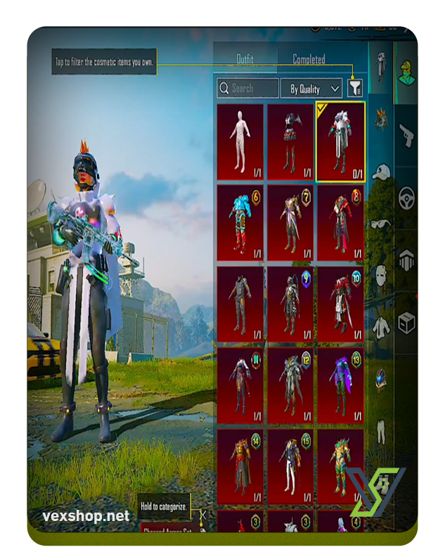  شراء حساب ببجي موبايل M416 GLACIER LVL 4 | WHITE MUMMY [وصول كامل]  