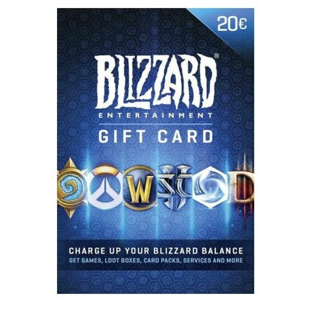  Battle.net 20 EUR Europe Gift Card [ Digital Key ] 
