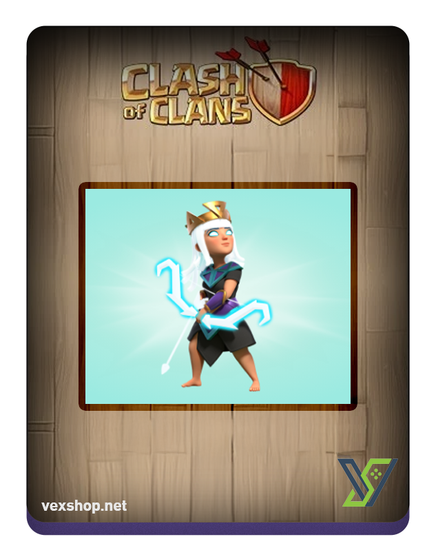  Clash of Clans Magic queen skin buy [via Store] 