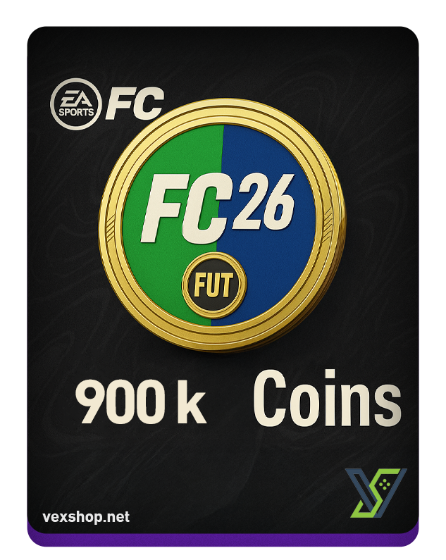  كوينز FC 26 للسوني & الإكس بوكس الكمية ( 900 ألف كوينز ) 
