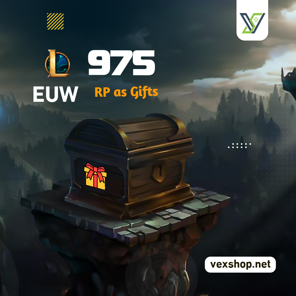  975 نقاط ليج أوف ليجيندز EUW 