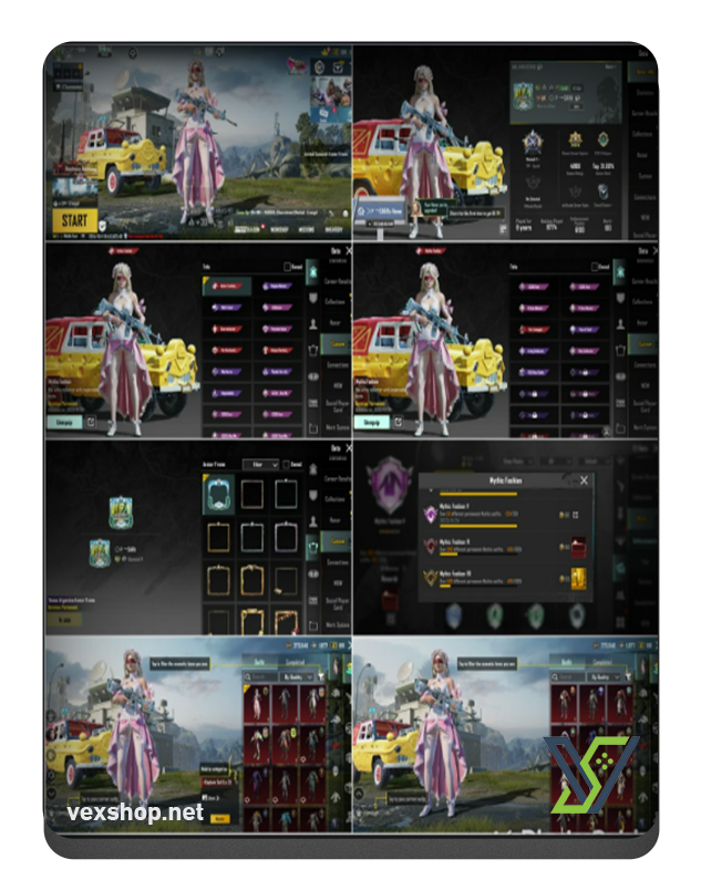 شراء حساب ببجي موبايل M416 Glacier Lvl 4(KillMsg)Ump [وصول كامل]  