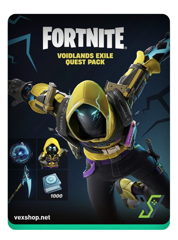  فورت نايت حزمة Voidlands Exile Quest Pack 
