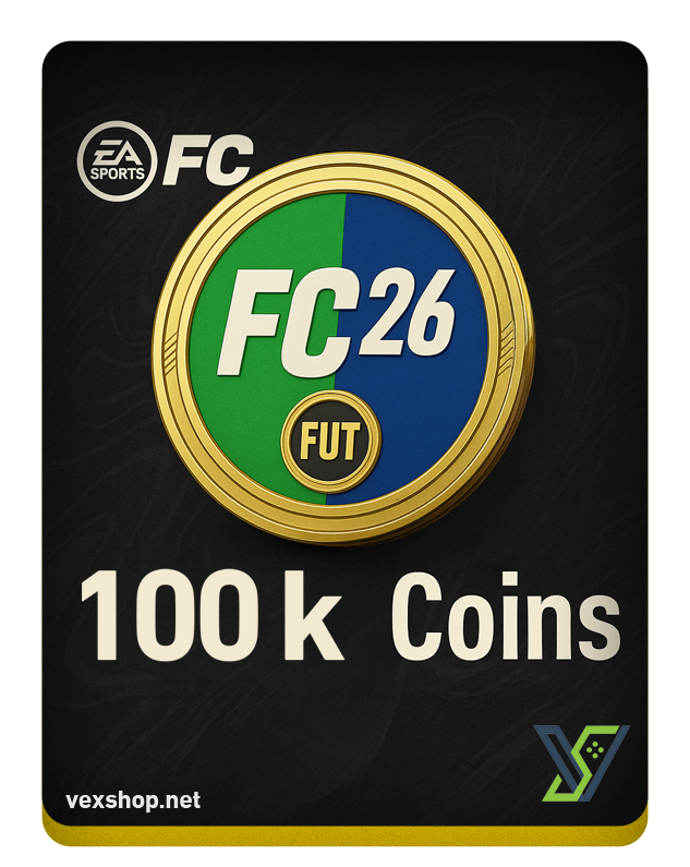  كوينز FC 26 للسوني & الإكس بوكس الكمية ( 100 ألف كوينز ) 