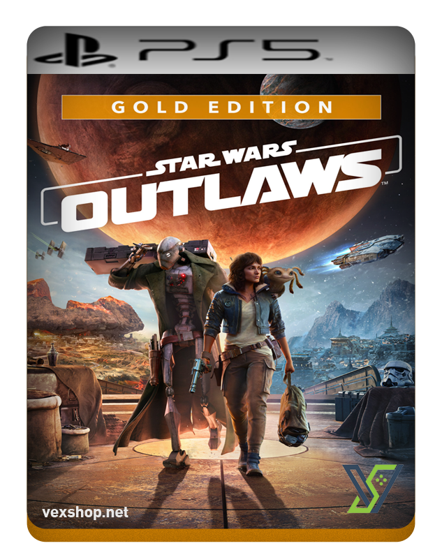  لعبة Star Wars Outlaws Gold Edition لمنصة سوني5 [ حساب ] 