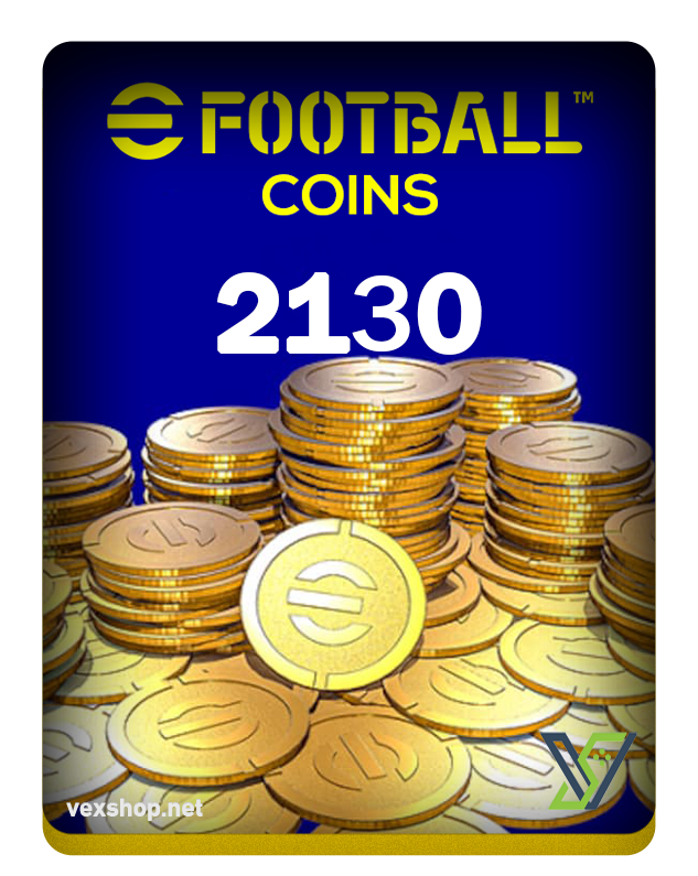  Top Up eFootBall Game worth 2130 Coins 