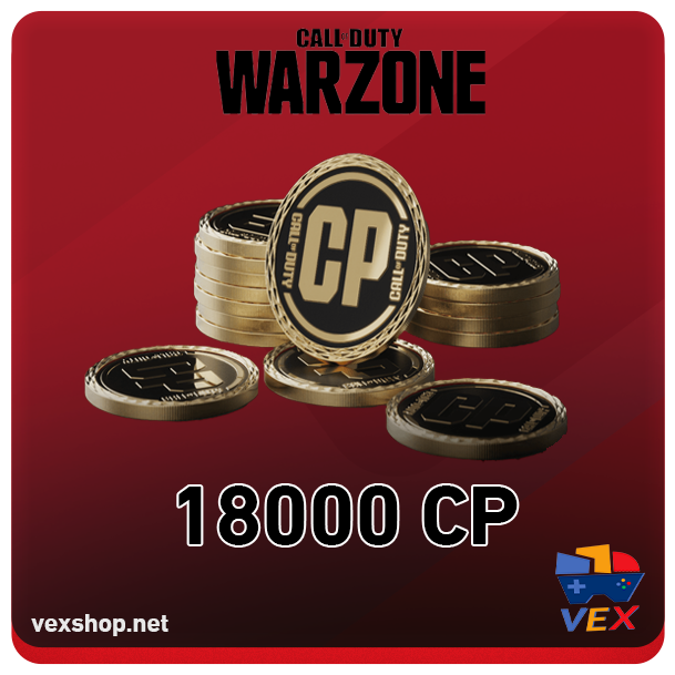  Call of Duty Warzone CP Top Up 18000 