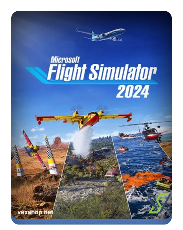  لعبة Microsoft Flight Simulator 2024 للكمبيوتر [ مفتاح ] 