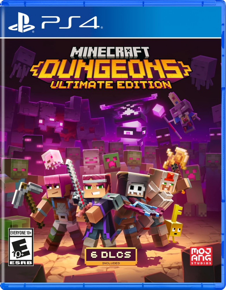  لعبة Minecraft Dungeons نسخة Ultimate لمنصة سوني 4 [ حساب ] 