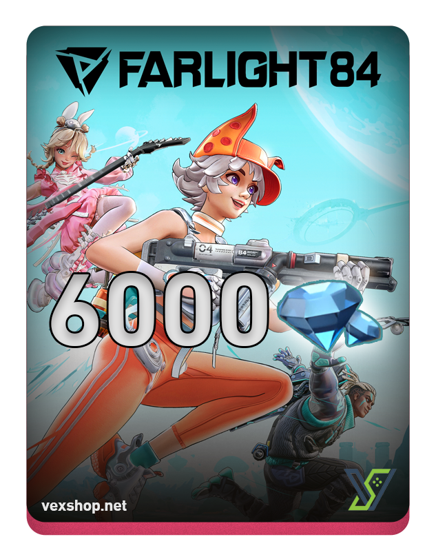  Top Up Farlight 84 6000 Diamonds 