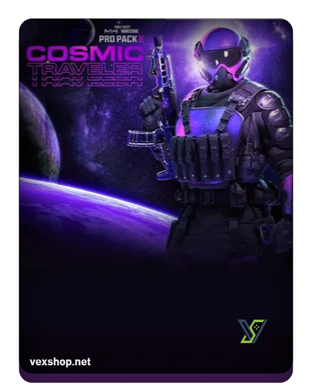  حزمة Call of Duty Modern Warfare 2 Cosmic Traveler Pro Pack 