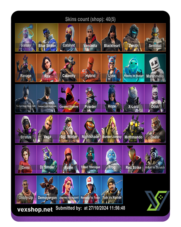  Buy Fortnite Account 40 skins GALAXY | RAVAGE [Full Access] 