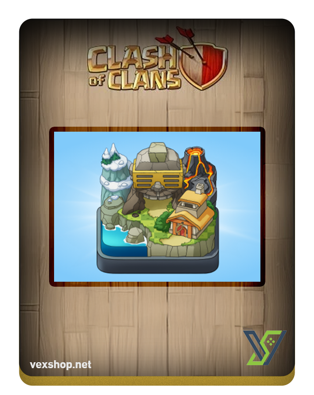  Clash of Clans Books of Clash Scenery Buy [via Store] 