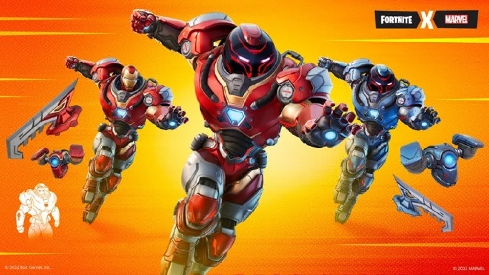  فورتنايت حزمة Iron Man Zero Outfit لجميع المنصات [ مفتاح ] 