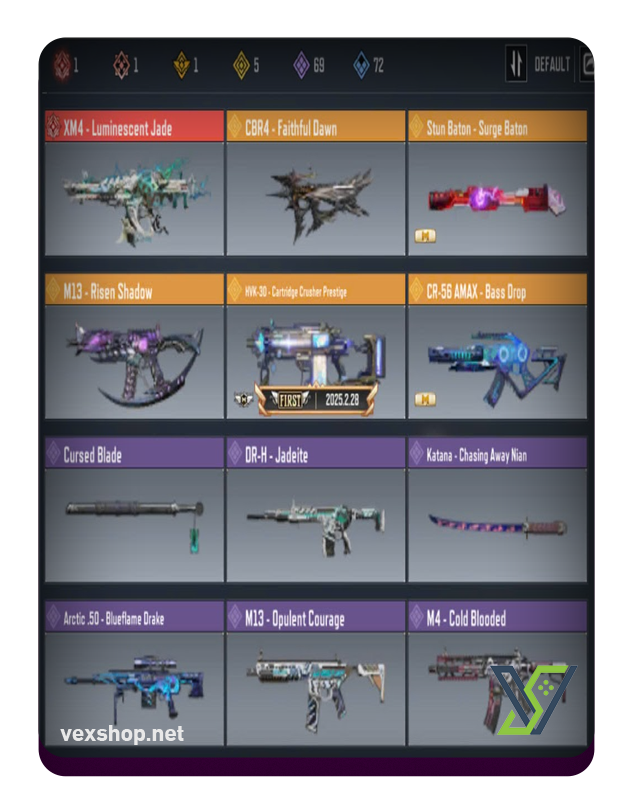  Buy COD Mobile 1 Mythic 5 Legend Account [Full Access] 