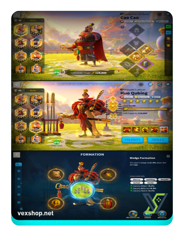  Rise of Kingdoms VIP 16 Power 71 Million Account [Full Access] 