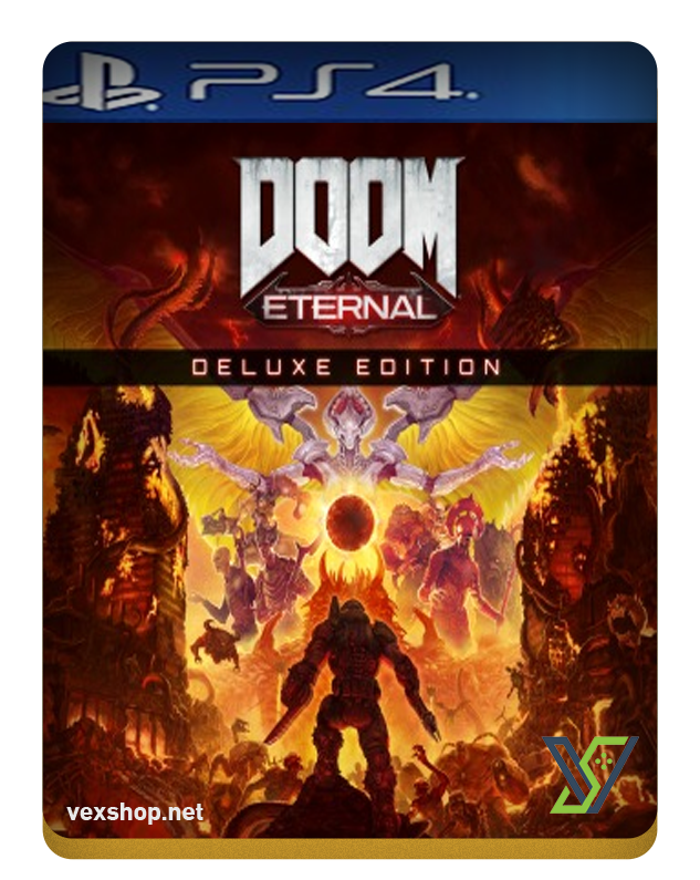  DOOM Eternal Deluxe Edition for PSN 4 