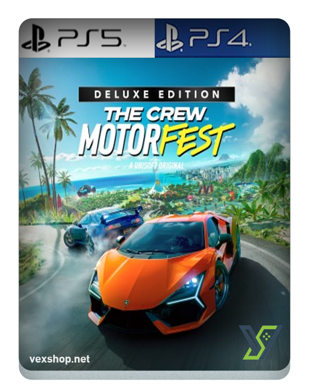  لعبة The Crew Motorfest Deluxe Edition لمنصة سوني5/سوني4 [ حساب ] 