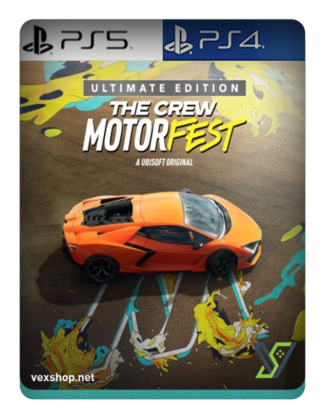 لعبة The Crew Motorfest Ultimate Edition لمنصة سوني5/سوني4 [ حساب ] 