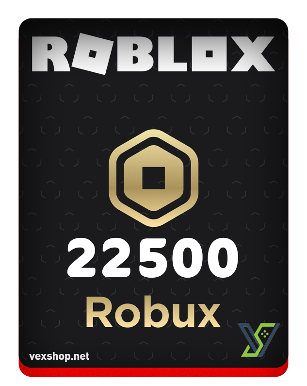  شحن لعبة Roblox بقيمة 22500 روبوكس [غير رسمي] 