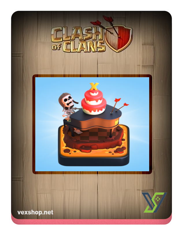  شراء منظر  كلاش اوف كلانس عيد Clash السنوي العاشر [عن طريق الستور] 
