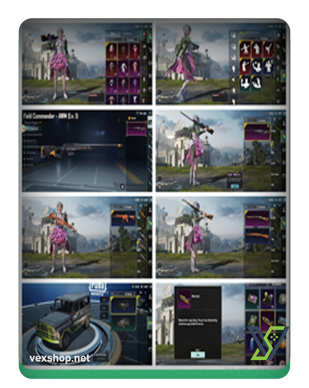  شراء حساب ببجي موبايل AWM COMMANDER [وصول كامل]  