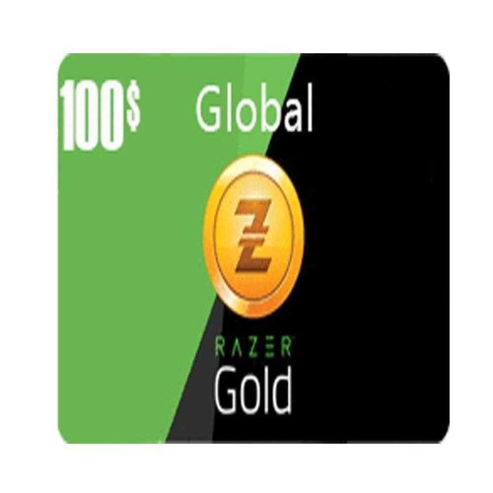  بطاقة ريزر جولد 100$ عالمية [ مفتاح ] 