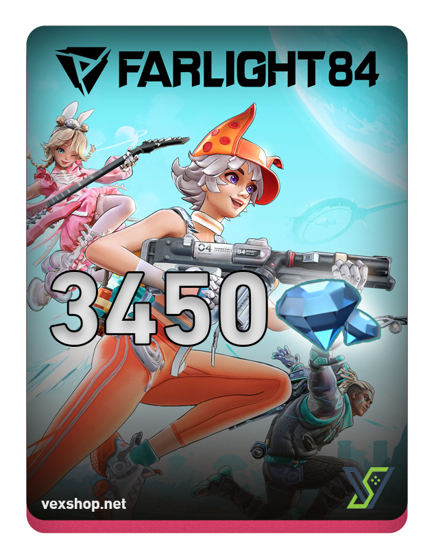  Top Up Farlight 84 3450 Diamonds 
