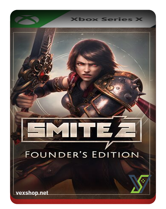  لعبة SMITE 2 Founder's Edition للإكس بوكس سيريس [ مفتاح ] 