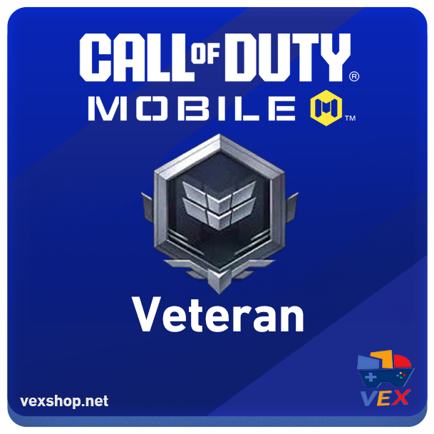  رفع رانك كود موبايل veteran 