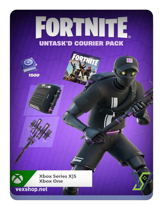  فورت نايت حزمة Untaskd Courier Pack [ مفتاح ] 