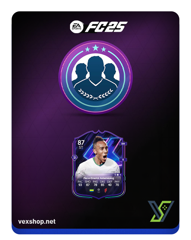  FC 25 Pierre-Emerick Aubameyang Challenge Solution SBC 