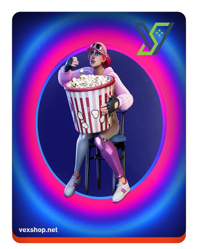  فورتنايت حزمة Jumbo Popcorn Emote 