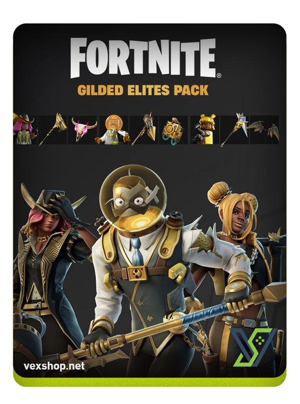  فورتنايت حزمة Gilded Elites Pack 