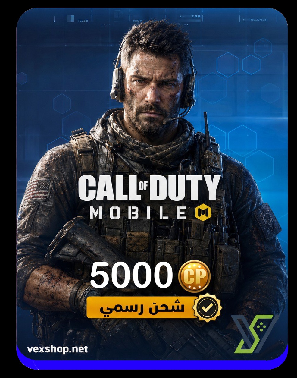  Call of Duty Mobile 5000 CP (Official Top Up) 