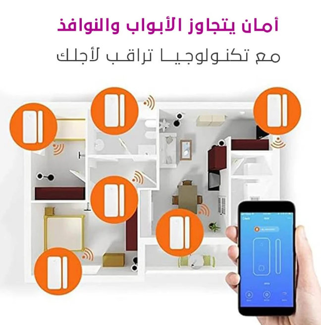  مستشعر نافذة ذكي 